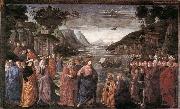 GHIRLANDAIO, Domenico Calling of the First Apostles oil on canvas